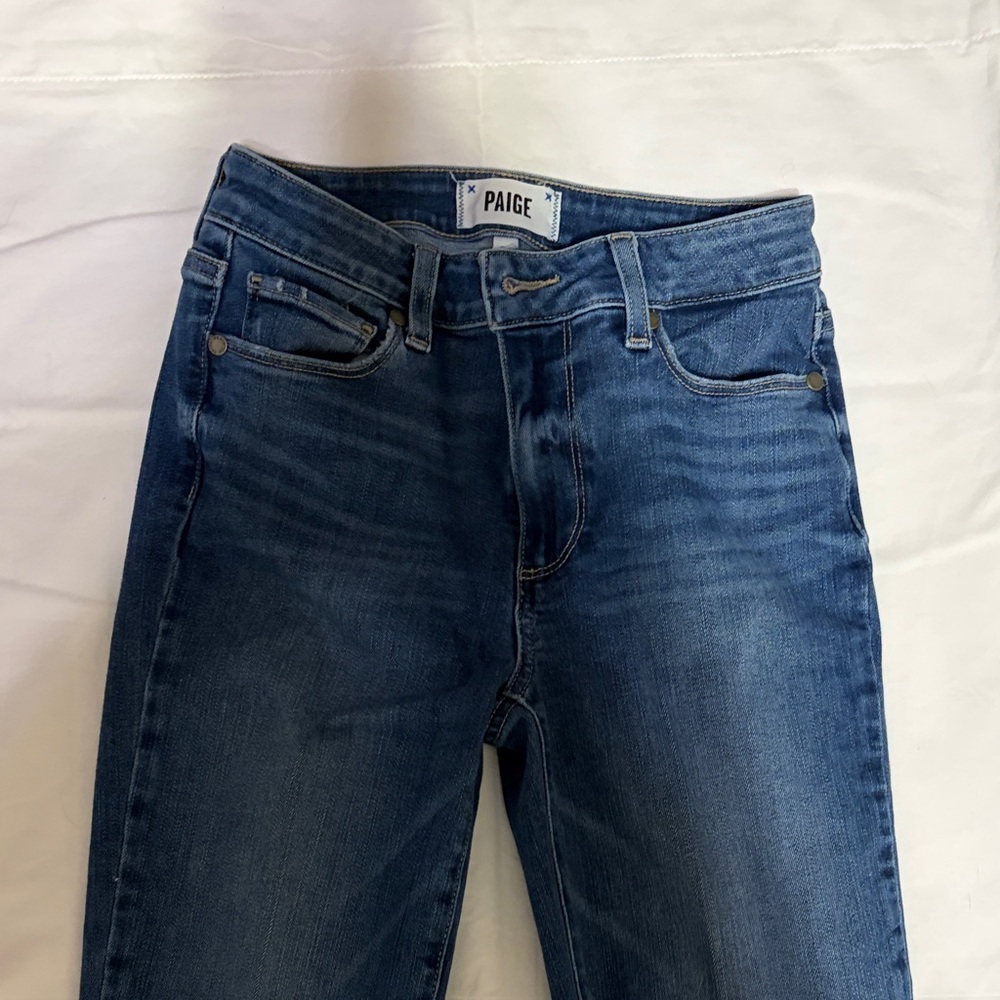 PAIGE Women's Classic Denim Skinny Jeans